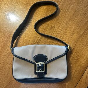 Coach Black and Tan Crossbody Bag